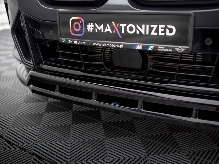 Maxton Design - Front Splitter BMW X3 M-Pack G01 Facelift / iX3 M-Pack G08 Facelift