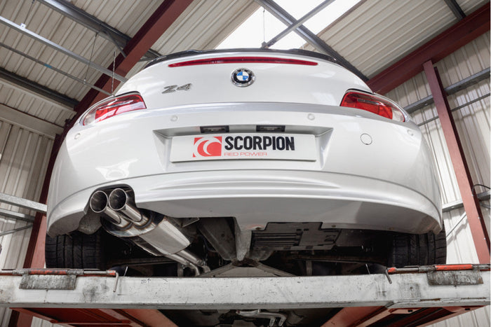 Scorpion Exhausts BMW Z4 E85 & E86 Resonated cat-back system - Car Enhancements UK