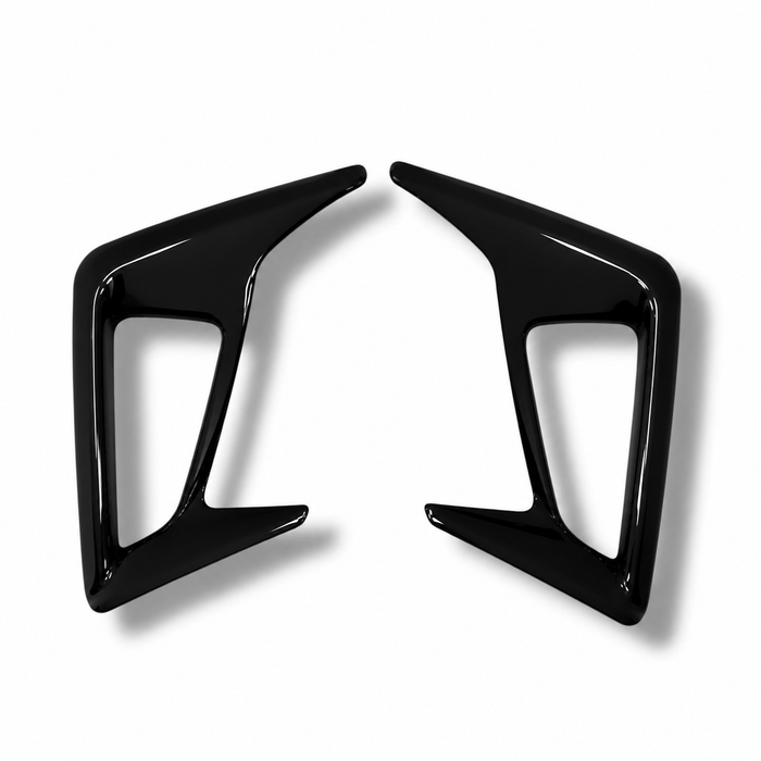 Rear Bumper Reflector Surround for MK4 / MK4.5 Focus | CEUK (Carbon Fibre Look OR Gloss Black)
