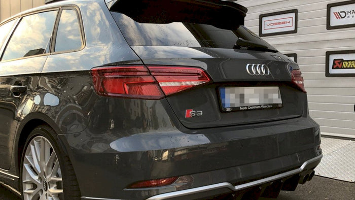 Maxton Design - REAR SIDE SPLITTERS AUDI S3 8V FACELIFT SPORTBACK (2017-2020)