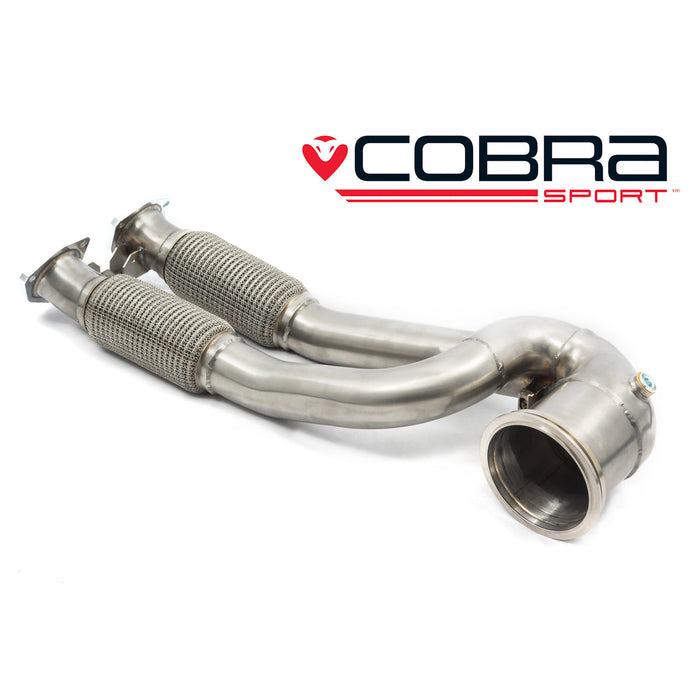 Cobra Exhausts - Audi RS3 (8V) Primary De-Cat Downpipe | Car Enhancements UK