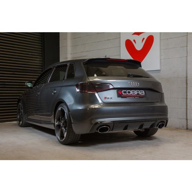 Cobra Exhausts - Audi RS3 (8V) Sportback (2015-17) Secondary De-Cat Bypass Performance Exhaust | Car Enhancements UK