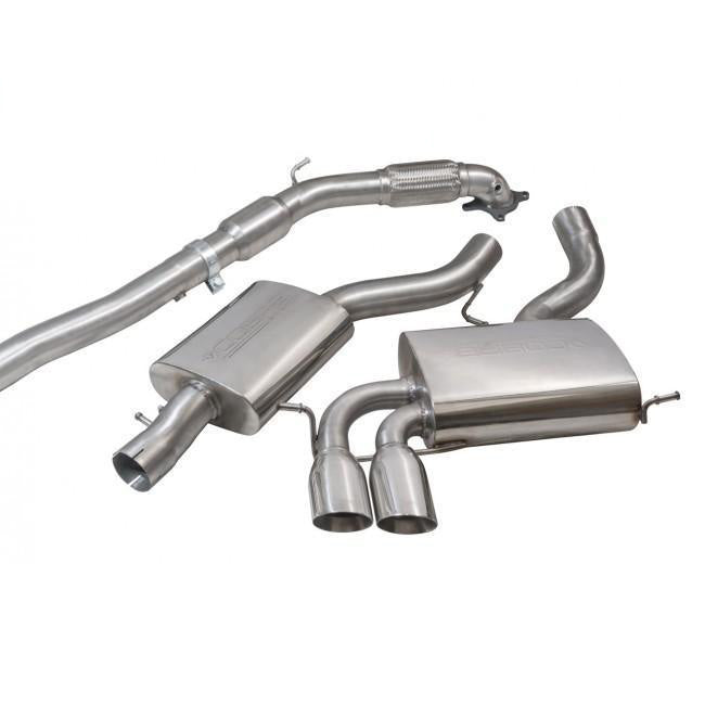 Cobra Exhausts - Audi S3 (8P) Quattro (5 Door) Sportback Turbo Back Performance Exhaust | Car Enhancements UK