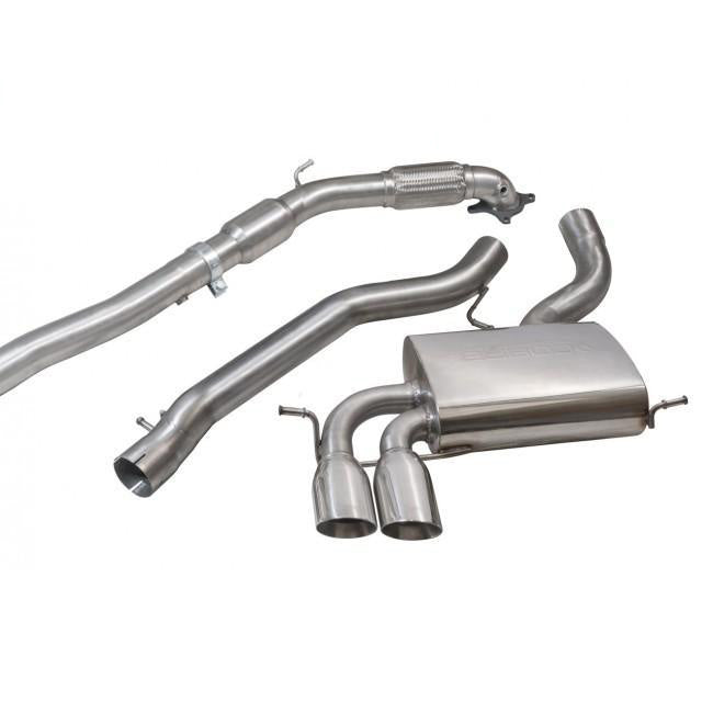 Cobra Exhausts - Audi S3 (8P) Quattro (5 Door) Sportback Turbo Back Performance Exhaust | Car Enhancements UK
