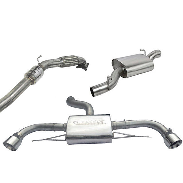 Cobra Exhausts - Audi TT (Mk2) 2.0 TFSI (Quattro) 2012-14 Turbo-Back Performance Exhaust | Car Enhancements UK