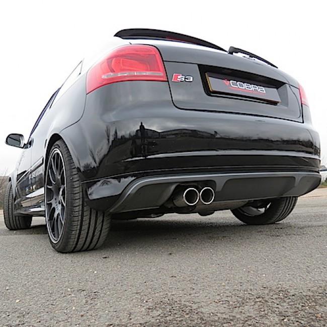Cobra Exhausts - Audi S3 (8P) Quattro (5 Door) Sportback Turbo Back Performance Exhaust | Car Enhancements UK