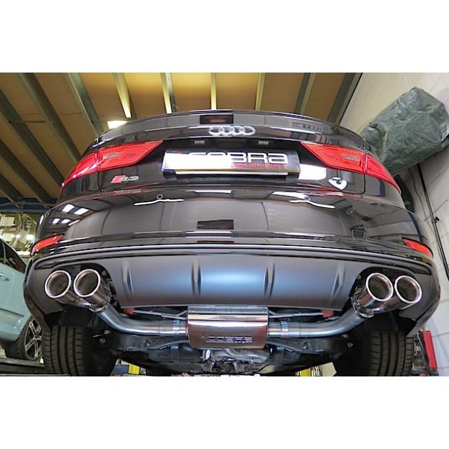 Cobra Exhausts - Audi S3 (8V) Saloon (Non-Valved) (13-18) Cat Back Performance Exhaust | Car Enhancements UK