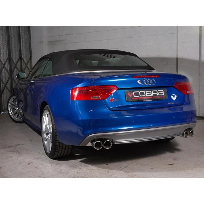 Cobra Exhausts - Audi S5 3.0 TFSI (B8/8.5) Coupe & Cabriolet Rear Box Section Performance Exhaust | Car Enhancements UK