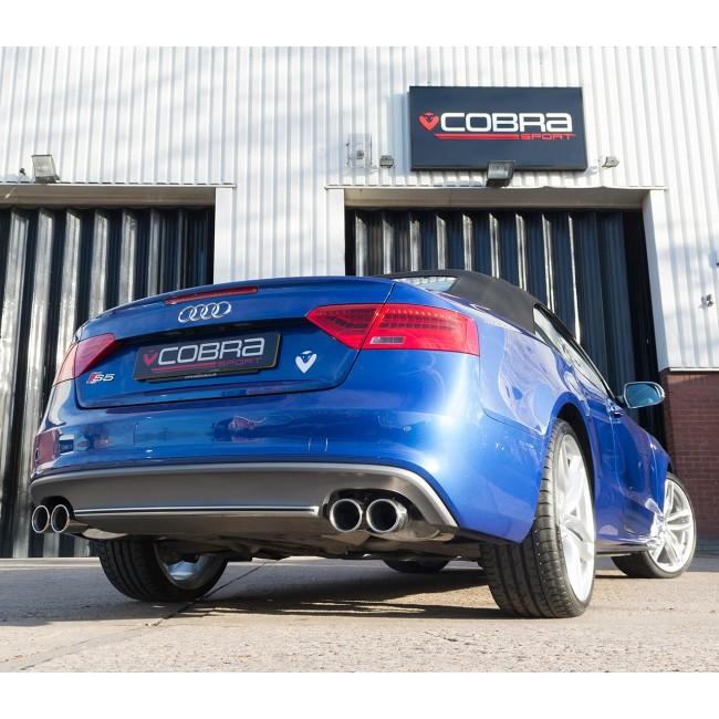 Cobra Exhausts - Audi S5 3.0 TFSI (B8/8.5) Coupe & Cabriolet Rear Box Section Performance Exhaust | Car Enhancements UK