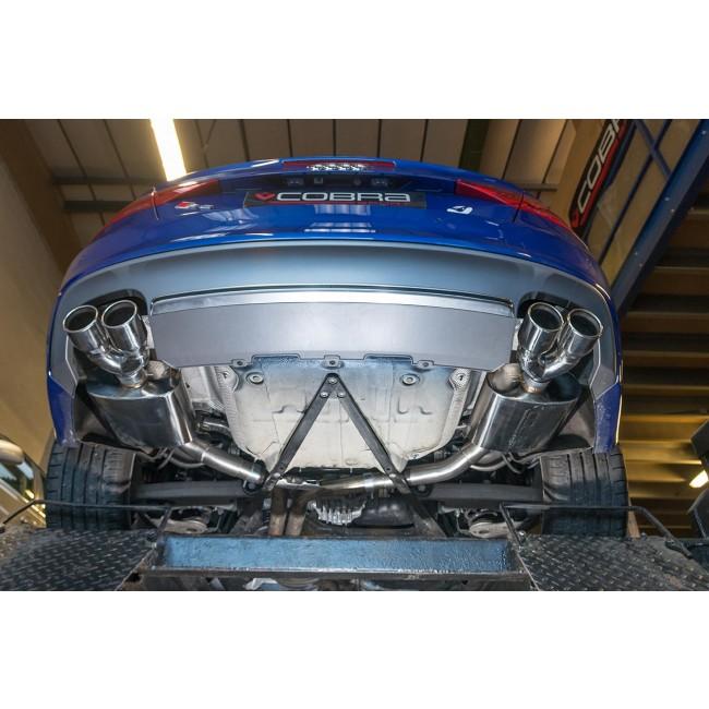 Cobra Exhausts - Audi S5 3.0 TFSI (B8/8.5) Coupe & Cabriolet Rear Box Section Performance Exhaust | Car Enhancements UK