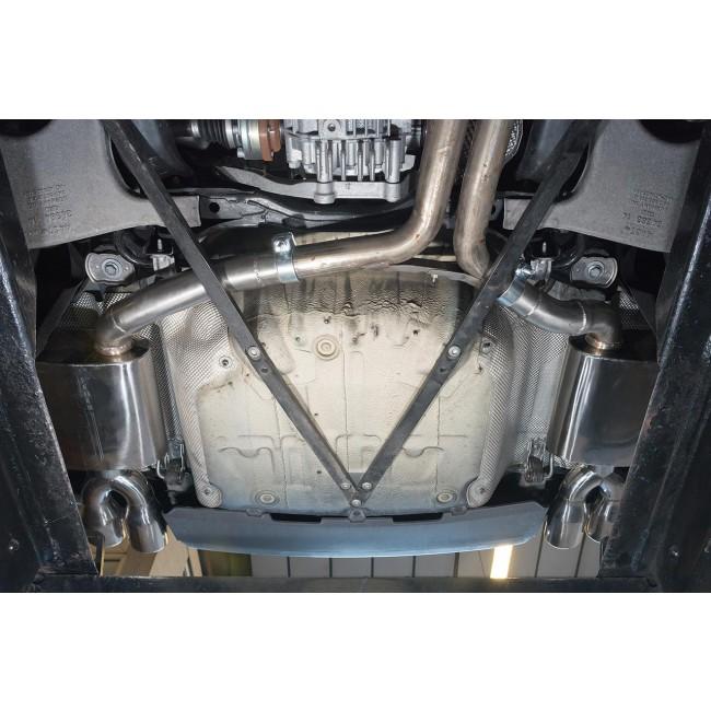 Cobra Exhausts - Audi S5 3.0 TFSI (B8/8.5) Coupe & Cabriolet Rear Box Section Performance Exhaust | Car Enhancements UK