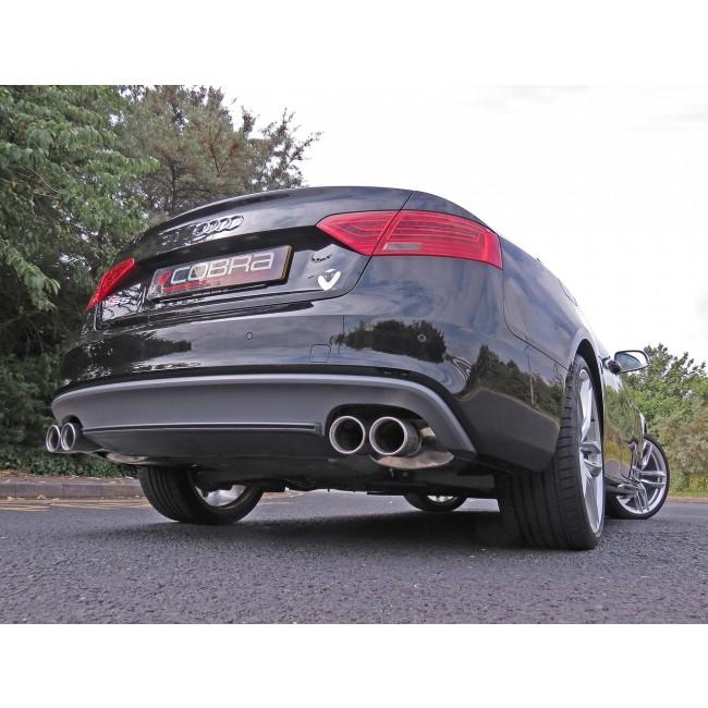 Cobra Exhausts - Audi S5 3.0 TFSI (B8/8.5) Coupe Cat Back Performance Exhaust | Car Enhancements UK