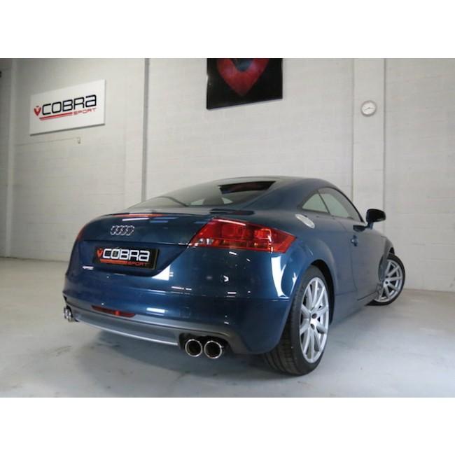 Cobra Exhausts - Audi TT (Mk2) 1.8/2.0 TFSI (2WD) (2007-11) Cat Back Performance Exhaust | Car Enhancements UK