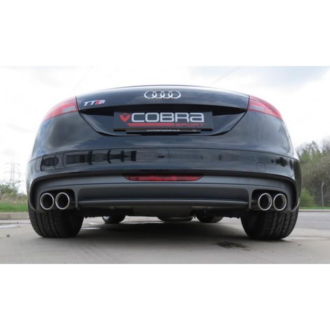 Cobra Exhausts - Audi TTS (Mk2) Quattro Cat Back Performance Exhaust | Car Enhancements UK