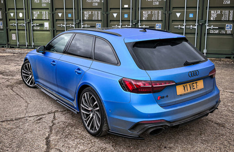 Triple R Composites - Audi RS4 B9.5 Avant - Side Skirt Splitters