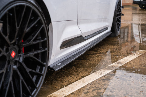Audi RS5 B9 Coupe Side Skirt Splitters - TRC Performance Styling