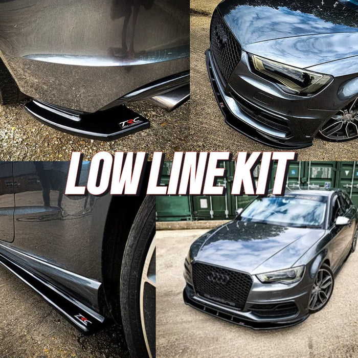 Audi S3 8V Pre Facelift Hatchback Low Line Kit - TRC Performance Styling