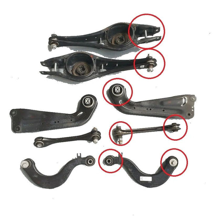 VW Golf R & GTI MK8 (2020+) Full Rear Suspension Arm Bushes