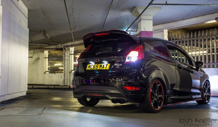 Fiesta Black/Red edition (LED Strip DRL) full kit