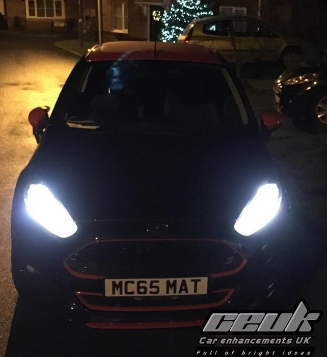 Fiesta Black/Red edition (LED Strip DRL) full kit