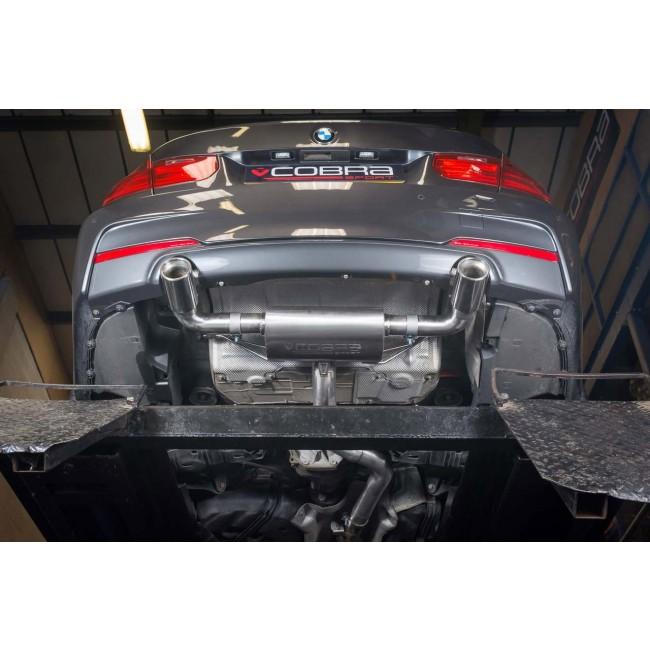 Cobra Exhausts - BMW 330D (F30 LCI) Dual Exit 340i Style Exhaust Conversion | Car Enhancements UK