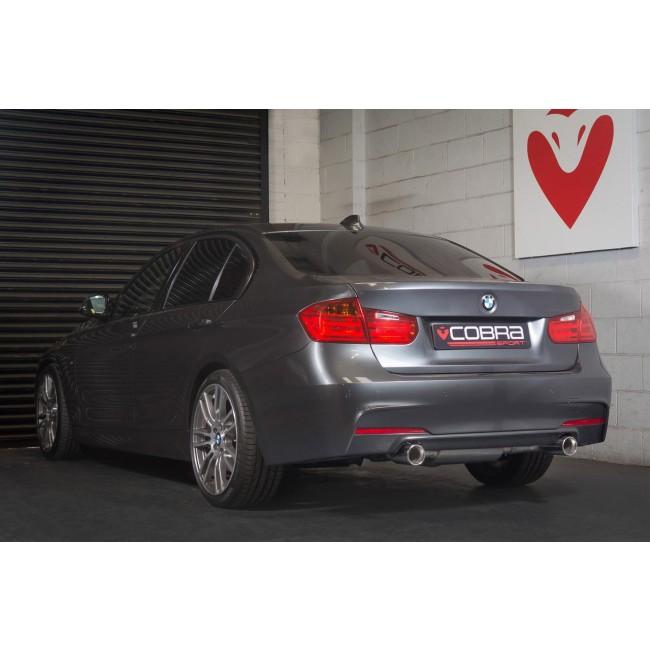 Cobra Exhausts - BMW 330D (F30 LCI) Dual Exit 340i Style Exhaust Conversion | Car Enhancements UK