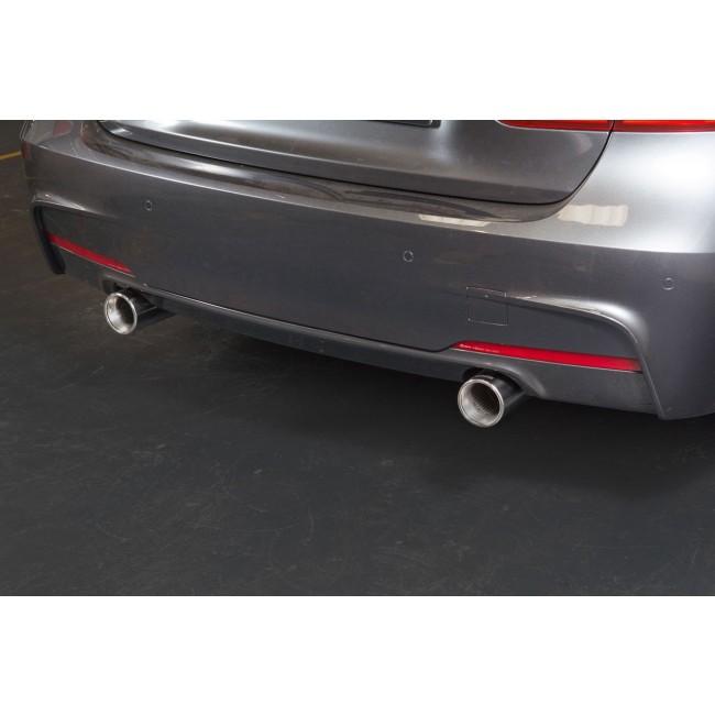 Cobra Exhausts - BMW 330D (F30 LCI) Dual Exit 340i Style Exhaust Conversion | Car Enhancements UK