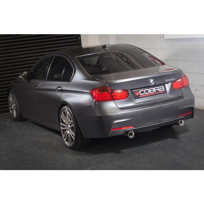 BMW 335D (F30) Dual Exit 340i Style Exhaust Conversion – Cobra Sport