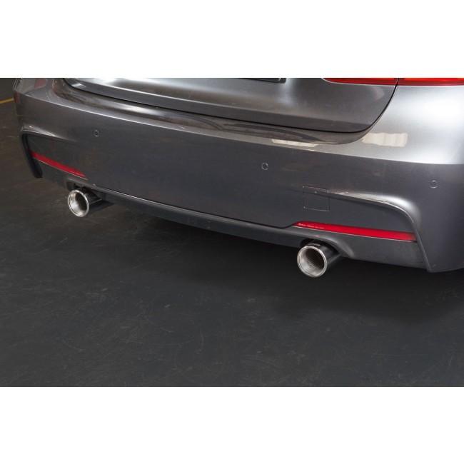 BMW 335D (F30) Dual Exit 340i Style Exhaust Conversion – Cobra Sport