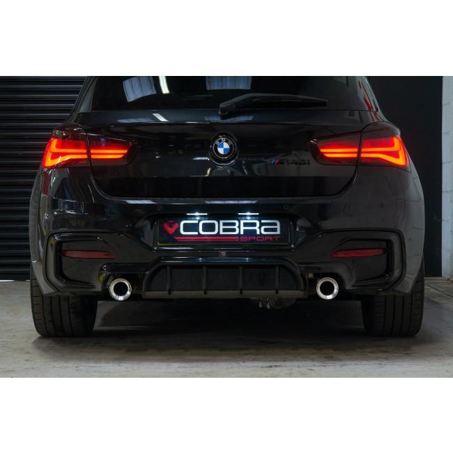 Cobra Exhausts - BMW M235i (F22) Exhaust Tailpipes - Larger 3.5" M Performance Tips - Replacement Slip-on OE Style | Car Enhancements UK