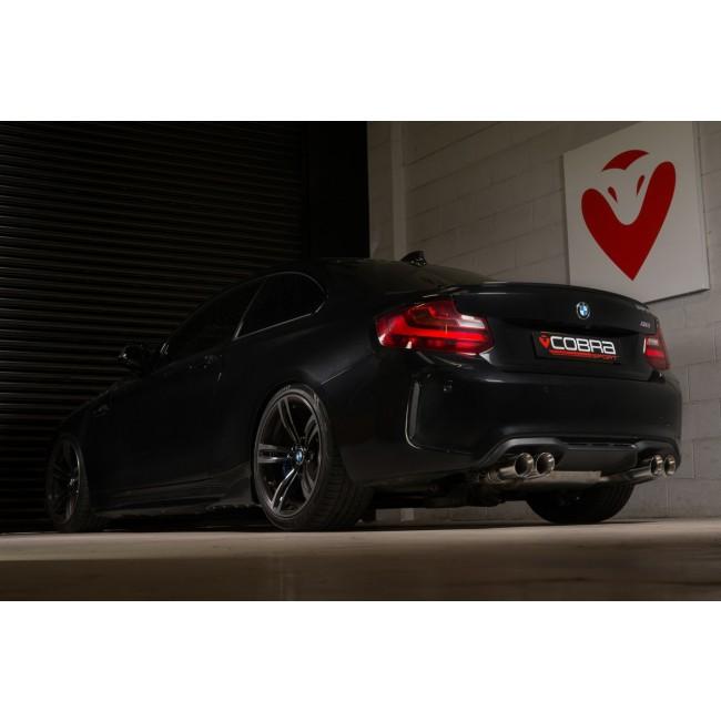 BMW M2 (F87) Coupe 3" Valved Cat Back Performance Exhaust – Cobra Sport