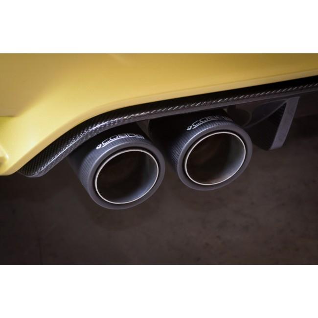 BMW M4 (F82) Coupe 3" Valved Secondary Cat Back Performance Exhaust – Cobra Sport