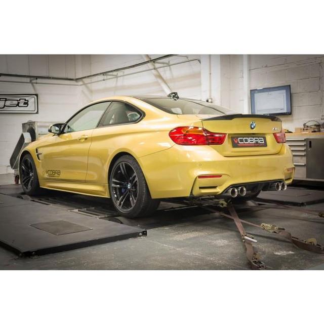 Cobra Exhausts - BMW M4 (F82) 3" Valved Turbo Back Performance Exhaust | Car Enhancements UK