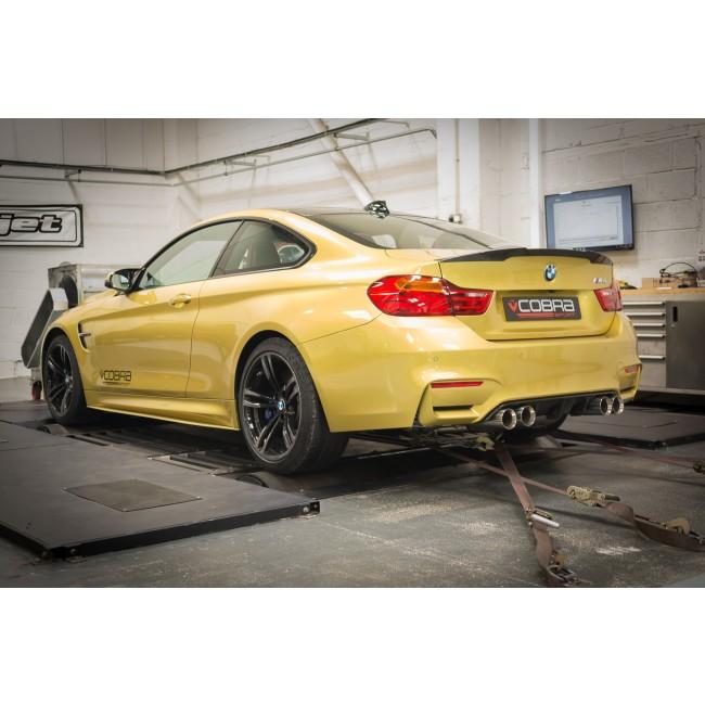 BMW M4 (F82) Coupe 3" Valved Primary Cat Back Performance Exhaust – Cobra Sport