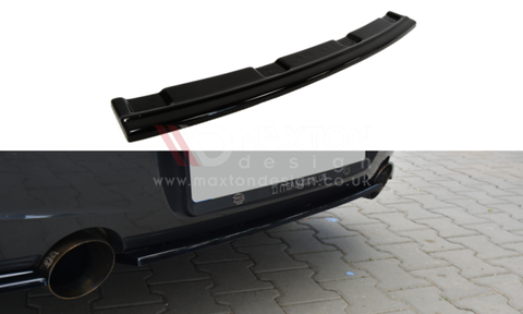 Maxton Design - CENTRAL REAR SPLITTER BMW 1 F20/F21 M-POWER (WITHOUT VERTICAL BARS)