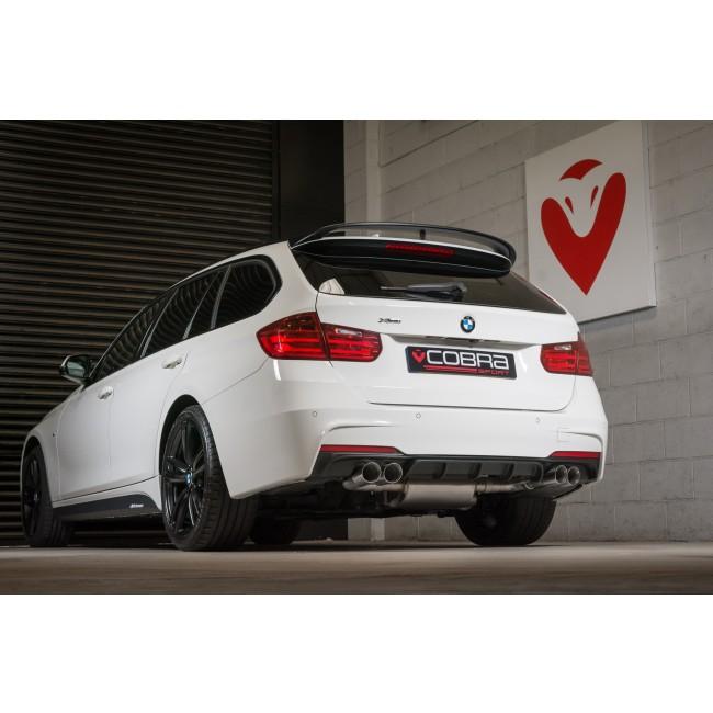 Cobra Exhausts - BMW 330D (F30/F31) Quad Exit M3 Style Exhaust Conversion | Car Enhancements UK