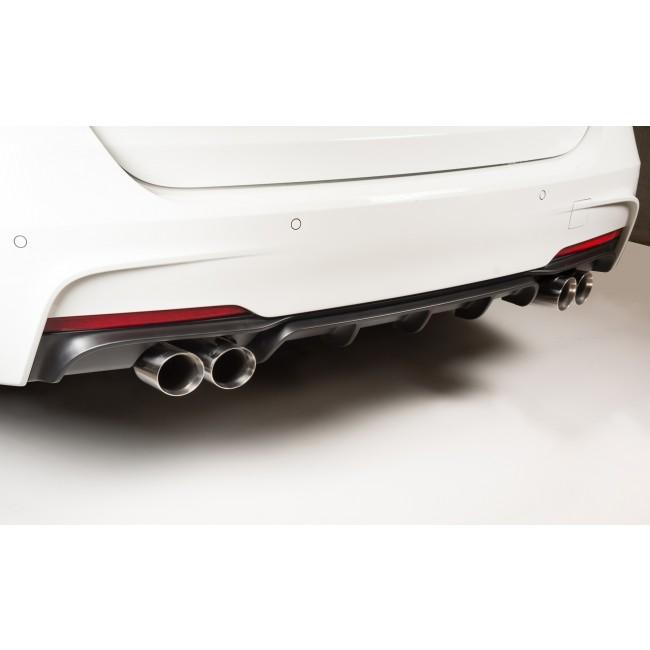 Cobra Exhausts - BMW 320D (F30 LCI/F31 LCI) (2015-19) Quad Exit M3 Style Performance Exhaust Conversion | Car Enhancements UK