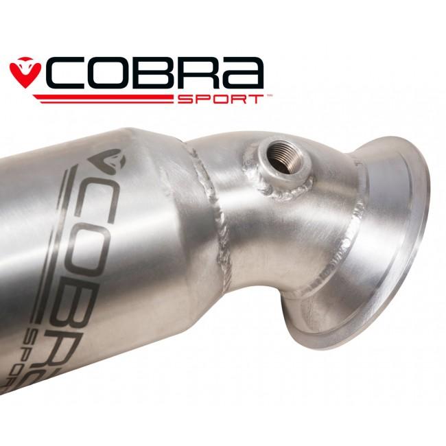 Cobra Exhausts - BMW M235i (F22) Front Downpipe Sports Cat / De-Cat Performance Exhaust | Car Enhancements UK