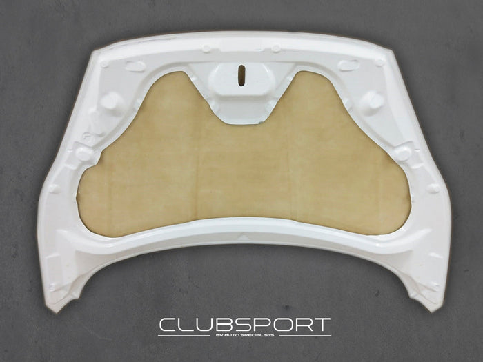 Clubsport by AutoSpecialists Lightweight Composite Bonnet for Fiesta Mk7 incl. ST180 - Car Enhancements UK