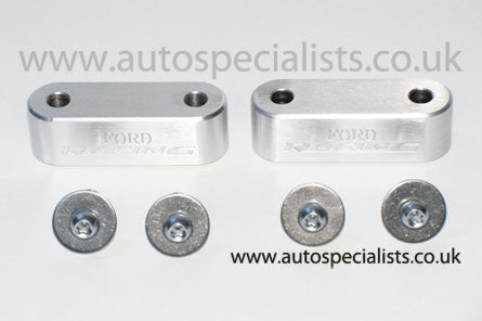 Fiesta Mk7 Bonnet spacer blocks 'release the heat' Includes ST & ZS Models - Car Enhancements UK
