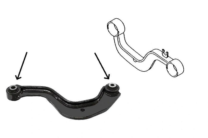 VW Golf Mk5 & Mk6 Inc GTI R32 (2003-2012) Rear Upper Link Suspension Arm Bushes