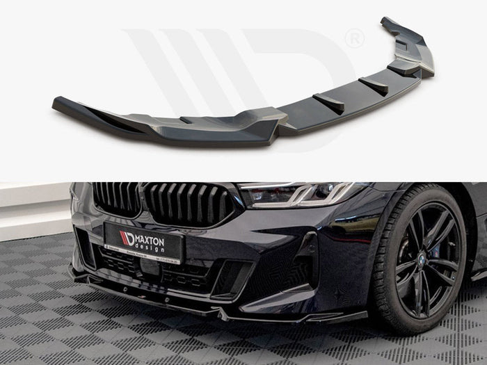 Maxton Design - FRONT SPLITTER BMW 6 GT G32 M-PACK (2020-) FACELIFT ONLY