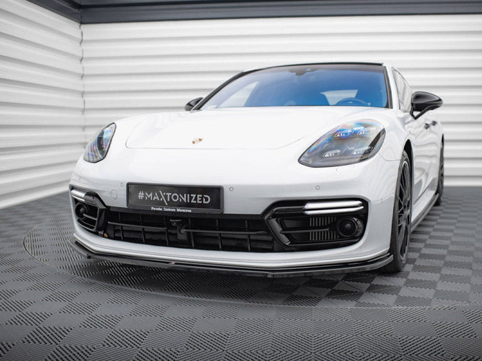 Maxton Design - FRONT SPLITTER PORSCHE PANAMERA TURBO/ GTS 971