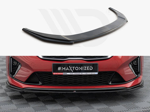 Maxton Design - FRONT SPLITTER V.1 KIA CEED GT / GT-LINE MK3 / PROCEED MK1