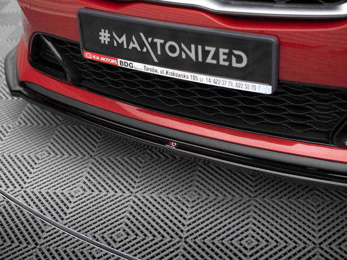 Maxton Design - FRONT SPLITTER V.1 KIA CEED GT / GT-LINE MK3 / PROCEED MK1