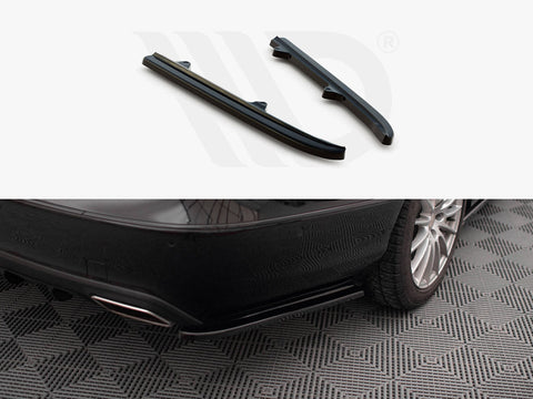 Maxton Design - REAR SIDE SPLITTERS MERCEDES CLS C218 STANDARD (2011-2018)