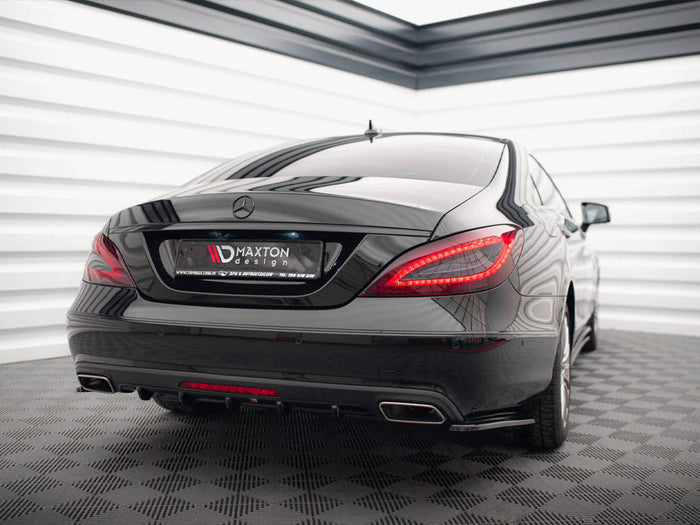 Maxton Design - REAR SIDE SPLITTERS MERCEDES CLS C218 STANDARD (2011-2018)