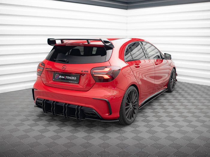 Maxton Design - REAR SIDE SPLITTERS MERCEDES A W176 AMG FACELIFT