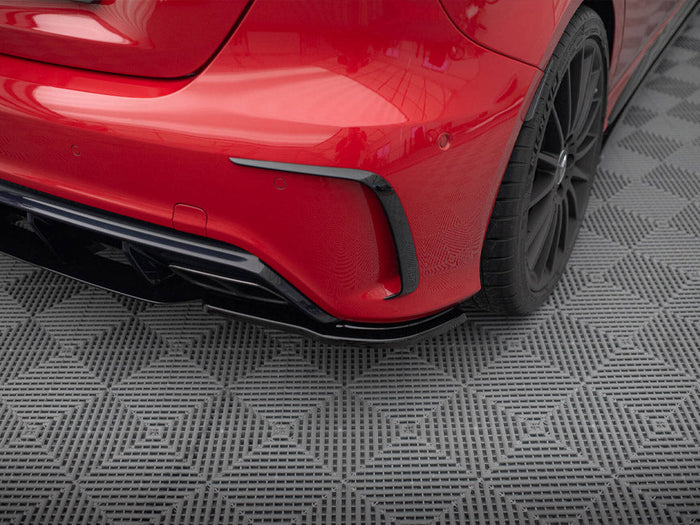Maxton Design - REAR SIDE SPLITTERS MERCEDES A W176 AMG FACELIFT