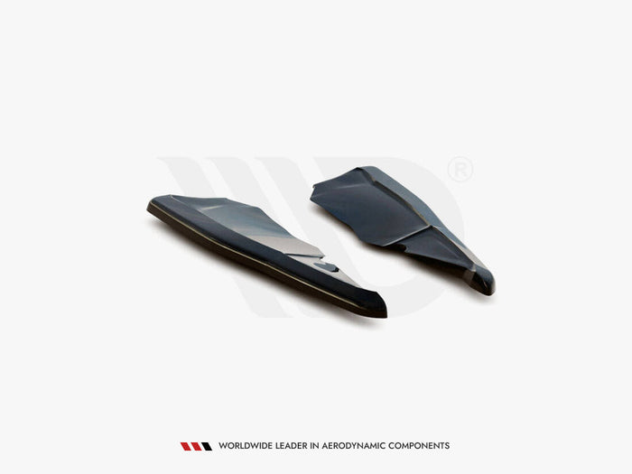 Maxton Design - REAR SIDE SPLITTERS SKODA KODIAQ SPORTLINE *VERSION WITH MUDFLAPS* (2017-2021)